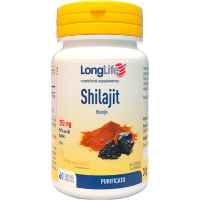LONGLIFE Srl LONGLIFE SHILAJIT 60CPS LONGLIFE Srl LONGLIFE SHILAJIT 60CPS
