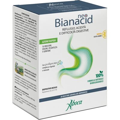 Neobianacid 20 Bustine Limone - Integratore alimentare Neobianacid 20 Bustine Limone - Integratore alimentare