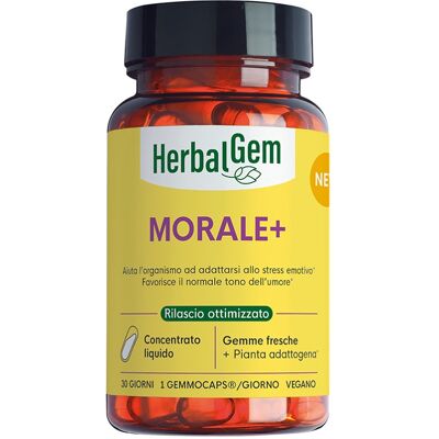 HERBALGEM ITALIA SRL GEMMOCAPS MORAL+ 30CPS HERBALGEM ITALIA SRL GEMMOCAPS MORAL+ 30CPS