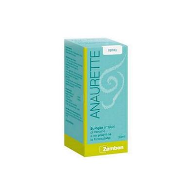 Zambon SPRAY IRRIGATORE PER LA RIMOZIONE DEL CERUME ANAURETTE 30 ML Zambon SPRAY IRRIGATORE PER LA RIMOZIONE DEL CERUME ANAURETTE 30 ML