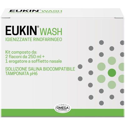 OMEGA PHARMA EUKIN Wash Kit 2x250ml OMEGA PHARMA EUKIN Wash Kit 2x250ml