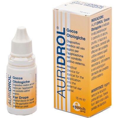 Epitech Auridrol 15ml Gocce Otologiche - Cura Orecchie Epitech Auridrol 15ml Gocce Otologiche - Cura Orecchie