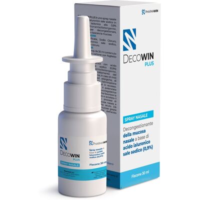 PHARMAWIN SRL DECOWIN PLUS SPRAY NASALE 20 ML PHARMAWIN SRL DECOWIN PLUS SPRAY NASALE 20 ML