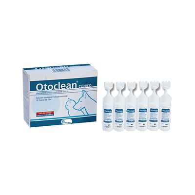 Ecuphar Otoclean Cura delle Orecchie - 18x5ml - Soluzione per pulizia orecchie cani e gatti Ecuphar Otoclean Cura delle Orecchie - 18x5ml - Soluzione per pulizia orecchie cani e gatti