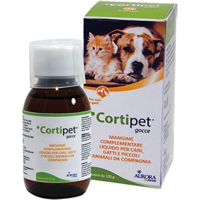 Aurora Biofarma Cortipet Integratore Liquido per Cani e Gatti - Supporta pelle e sistema immunitario Aurora Biofarma Cortipet Integratore Liquido per Cani e Gatti - Supporta pelle e sistema immunitario