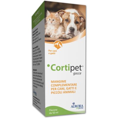Aurora Biofarma Cortipet Integratore Naturale per Cani e Gatti - 50ml Aurora Biofarma Cortipet Integratore Naturale per Cani e Gatti - 50ml