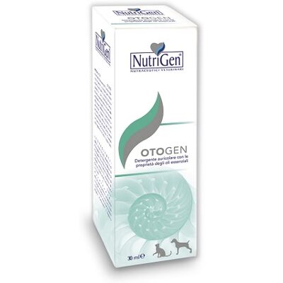 Nutrigen Otogen - Detergente auricolare per cani e gatti - 30ml Nutrigen Otogen - Detergente auricolare per cani e gatti - 30ml