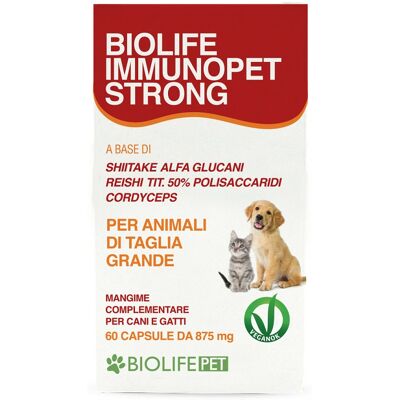 Nutraceutica Biolife Srl Biolife Immunopet Strong 60 Capsule - Integratori Nutraceutica Biolife Srl Biolife Immunopet Strong 60 Capsule - Integratori