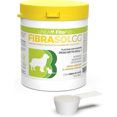 Trebifarma Fibrasol Gg - Integratore Digestivo per Cani & Gatti Trebifarma Fibrasol Gg - Integratore Digestivo per Cani & Gatti