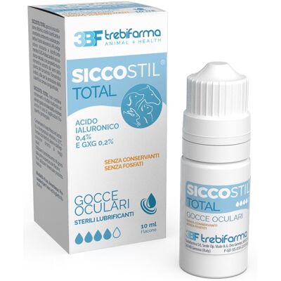 Trebifarma Siccostil Total Gocce Oculari per Animali - Soluzione Oftalmica Trebifarma Siccostil Total Gocce Oculari per Animali - Soluzione Oftalmica