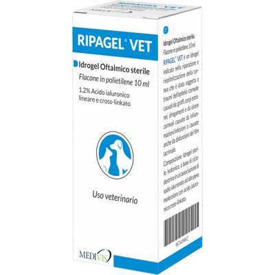 Medivis Srl Ripagel Vet 10ml Gel Oculare - Gel Oftalmico Medivis Srl Ripagel Vet 10ml Gel Oculare - Gel Oftalmico