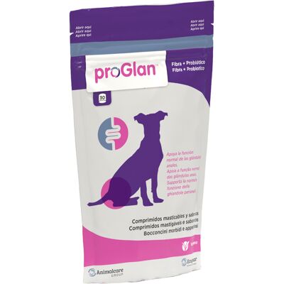 Ecuphar Proglan - Integratore per le ghiandole anali dei cani - 30 compresse Ecuphar Proglan - Integratore per le ghiandole anali dei cani - 30 compresse
