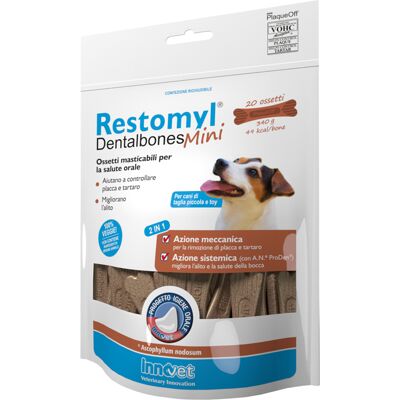 Innovet Restomyl Dentalbones Mini - Osso masticabile per cani Innovet Restomyl Dentalbones Mini - Osso masticabile per cani