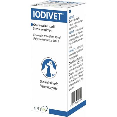 MEDIVIS SRLMEDIVIS SRL IODIVET Soluz.Oft.10ml MEDIVIS SRLMEDIVIS SRL IODIVET Soluz.Oft.10ml