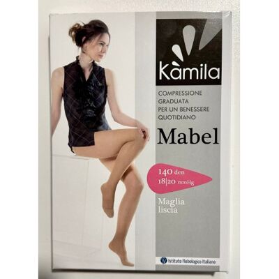 Kamila Mabel 140 Den – Collant Maglia Liscia – Playa – Taglia 4 Kamila Mabel 140 Den – Collant Maglia Liscia – Playa – Taglia 4