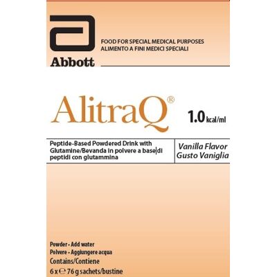 ABBOTT SRL ALITRAQ VAN 6BUST NF 76G - Alimento Medico ABBOTT SRL ALITRAQ VAN 6BUST NF 76G - Alimento Medico