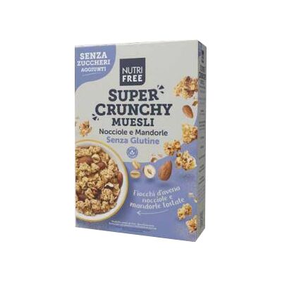 Nutrifree Super Crunchy Muesli - Nocciole e Mandorle - 300g Nutrifree Super Crunchy Muesli - Nocciole e Mandorle - 300g