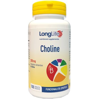 Longlife Colina 250mg - Integratore alimentare Longlife Colina 250mg - Integratore alimentare