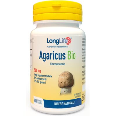 Longlife Agaricus Bio - Immunità & Metabolismo - 60 Capsule Longlife Agaricus Bio - Immunità & Metabolismo - 60 Capsule