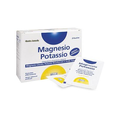 Sella Magnesio Potassio Granuli Effervescenti - Integratore Minerale Sella Magnesio Potassio Granuli Effervescenti - Integratore Minerale