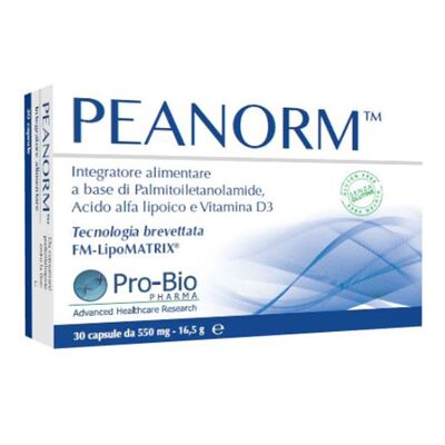 Peanorm - Supporto immunitario e osseo - 30 capsule Peanorm - Supporto immunitario e osseo - 30 capsule