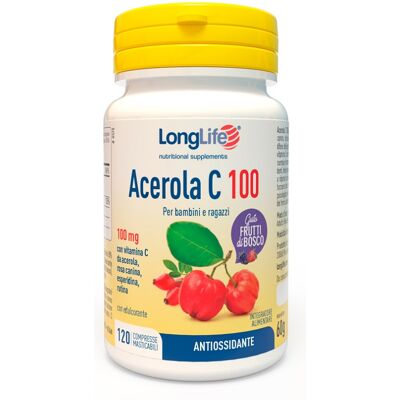 Longlife Acerola C 100 - Integratore immunitario Longlife Acerola C 100 - Integratore immunitario