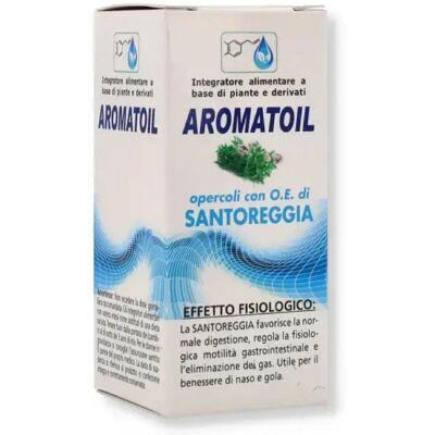 Bio-Logica Aromatoil Santoreggia - 50 capsule - Integratore digestione Bio-Logica Aromatoil Santoreggia - 50 capsule - Integratore digestione