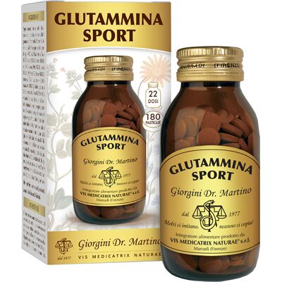 Dr. Giorgini Glutammina Sport - Integratore Per Massa Muscolare Dr. Giorgini Glutammina Sport - Integratore Per Massa Muscolare