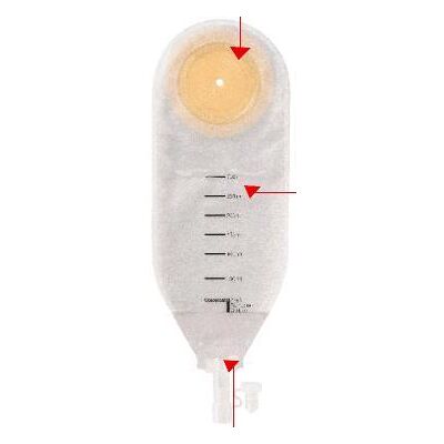 Sacca per Drenaggio Ferite Coloplast - 300ml - Sterile, Drenaggio Moderato Sacca per Drenaggio Ferite Coloplast - 300ml - Sterile, Drenaggio Moderato