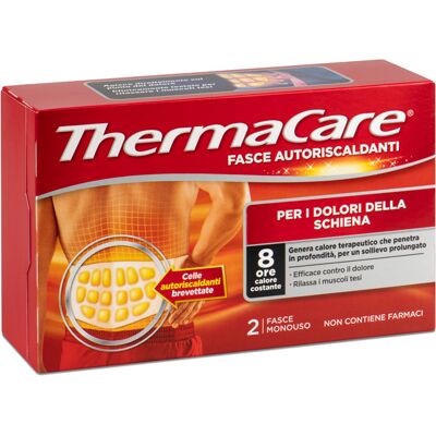 Angelini ThermaCare Fascia Riscaldante per Dolori alla Schiena - 2 Pezzi Angelini ThermaCare Fascia Riscaldante per Dolori alla Schiena - 2 Pezzi