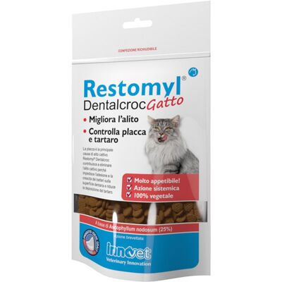 Restomyl - Dental Croc Gatto - 60 g Restomyl - Dental Croc Gatto - 60 g