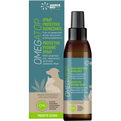 Ansce Bio Generic Srl Omegatop - Spray protettivo per cani e gatti Ansce Bio Generic Srl Omegatop - Spray protettivo per cani e gatti