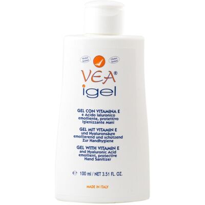 Hulka Srl Vea Igel - Gel Igienizzante Mani con Vitamina E - 100Ml Hulka Srl Vea Igel - Gel Igienizzante Mani con Vitamina E - 100Ml