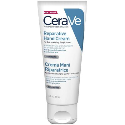Crema Mani CeraVe - Riparatrice, 100ml, Idratante Profondo Crema Mani CeraVe - Riparatrice, 100ml, Idratante Profondo