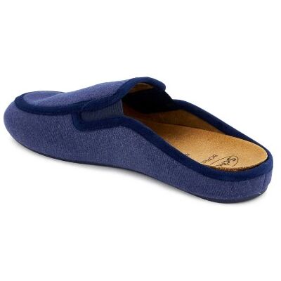 Brandy Textile 5 Pantofola Uomo Blu - misura 44 Brandy Textile 5 Pantofola Uomo Blu - misura 44