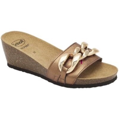 Ravello ciabatta donna - Scholl - colore Bronze- numero 38 Ravello ciabatta donna - Scholl - colore Bronze- numero 38