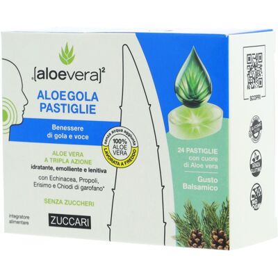 Zuccari-Aloegola Balsamico 20 pastiglie da 2,5 grammi Zuccari-Aloegola Balsamico 20 pastiglie da 2,5 grammi