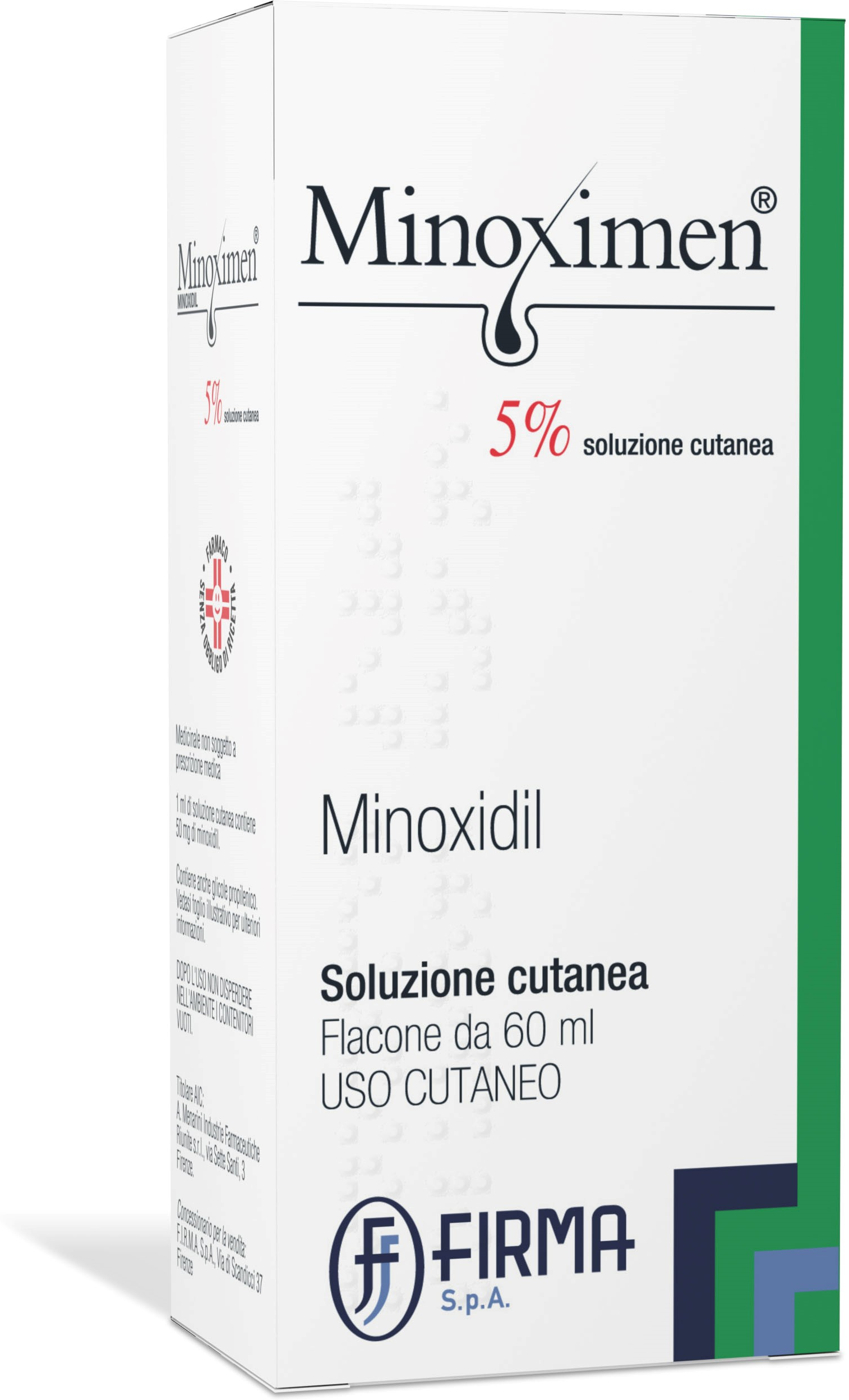 MINOXIMEN*soluz cutanea 60 ml 5% 1 MINOXIMEN*soluz cutanea 60 ml 5%