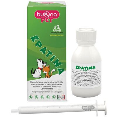 Buona Spa Societa' Benefit Epatina - Integratore per il fegato di cani & gatti Buona Spa Societa' Benefit Epatina - Integratore per il fegato di cani & gatti
