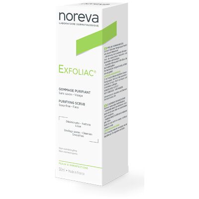 NOREVA ITALIA Srl EXFOLIAC GOMMAGE PURIFIANT 50ML NOREVA ITALIA Srl EXFOLIAC GOMMAGE PURIFIANT 50ML