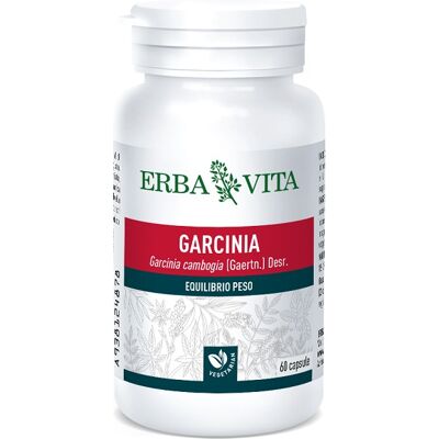 Erba Vita Garcinia Cambogia 60 Capsule - Integratore Controllo Peso Erba Vita Garcinia Cambogia 60 Capsule - Integratore Controllo Peso