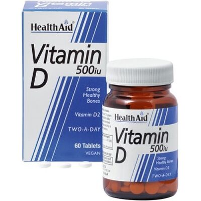 HEALTHAID ITALIA Srl VITAMINA D 500IU 60CPR HEALTHAID ITALIA Srl VITAMINA D 500IU 60CPR