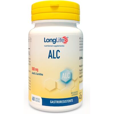 Longlife ALC 60 Capsule - Integratore di Acetil-L-Carnitina Longlife ALC 60 Capsule - Integratore di Acetil-L-Carnitina