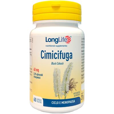 Longlife Cimicifuga 60 capsule - Supporto menopausa Longlife Cimicifuga 60 capsule - Supporto menopausa