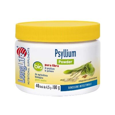 LONGLIFE Srl Longlife Psyllium Bio Polvere - Supporto Digestivo LONGLIFE Srl Longlife Psyllium Bio Polvere - Supporto Digestivo