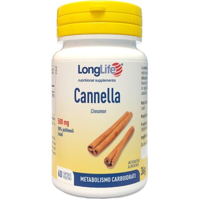 LONGLIFE Srl LONGLIFE CANNELLA 60CPS LONGLIFE Srl LONGLIFE CANNELLA 60CPS