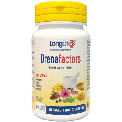 LONGLIFE Longlife Drenafactors - Integratore alimentare LONGLIFE Longlife Drenafactors - Integratore alimentare