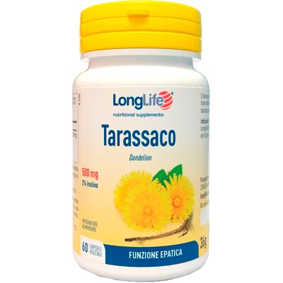 Longlife Srl Tarassaco 60 Capsule - Integratore per il Fegato Longlife Srl Tarassaco 60 Capsule - Integratore per il Fegato