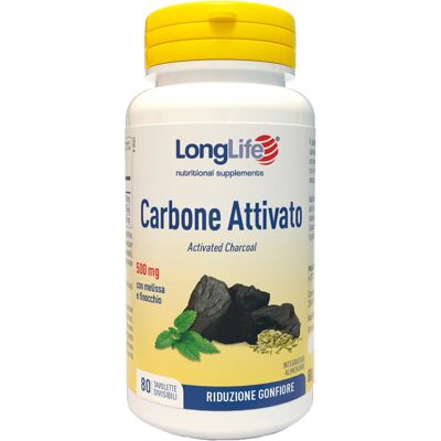 Longlife Carbone 80 Compresse - Integratore alimentare Longlife Carbone 80 Compresse - Integratore alimentare