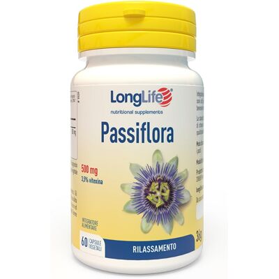 Longlife Passiflora 60 capsule - Integratore alimentare Longlife Passiflora 60 capsule - Integratore alimentare